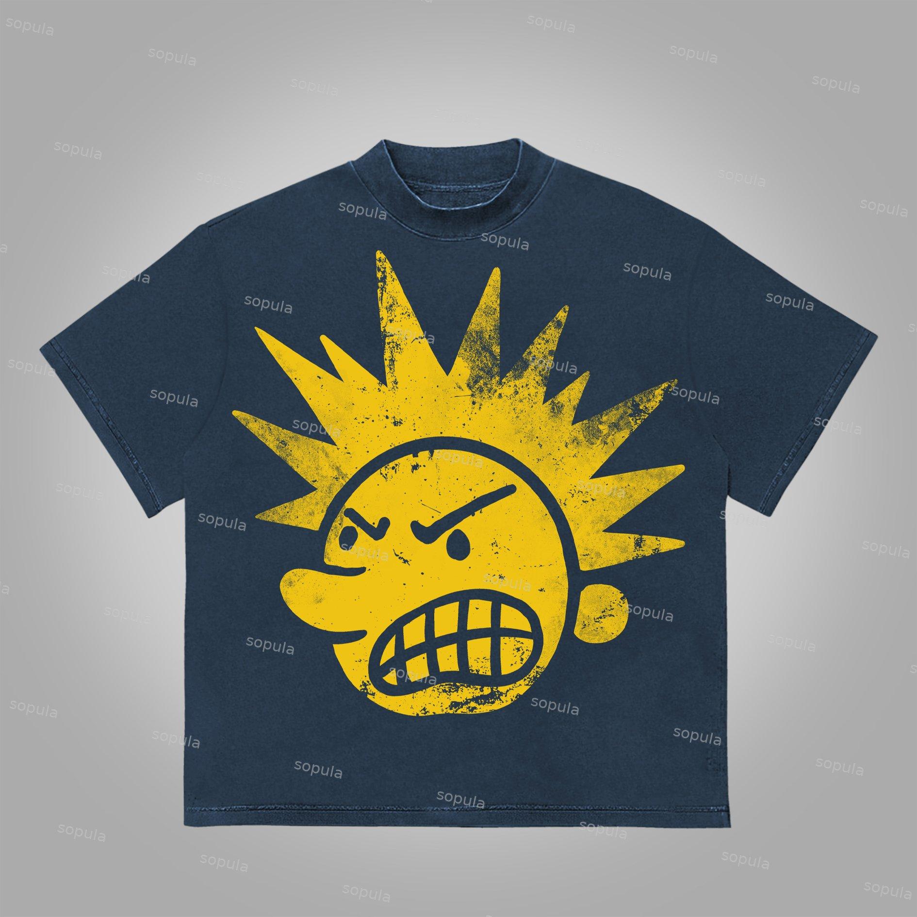 Sopula The Brain Explodes Graphic Cotton T-Shirt Product Image