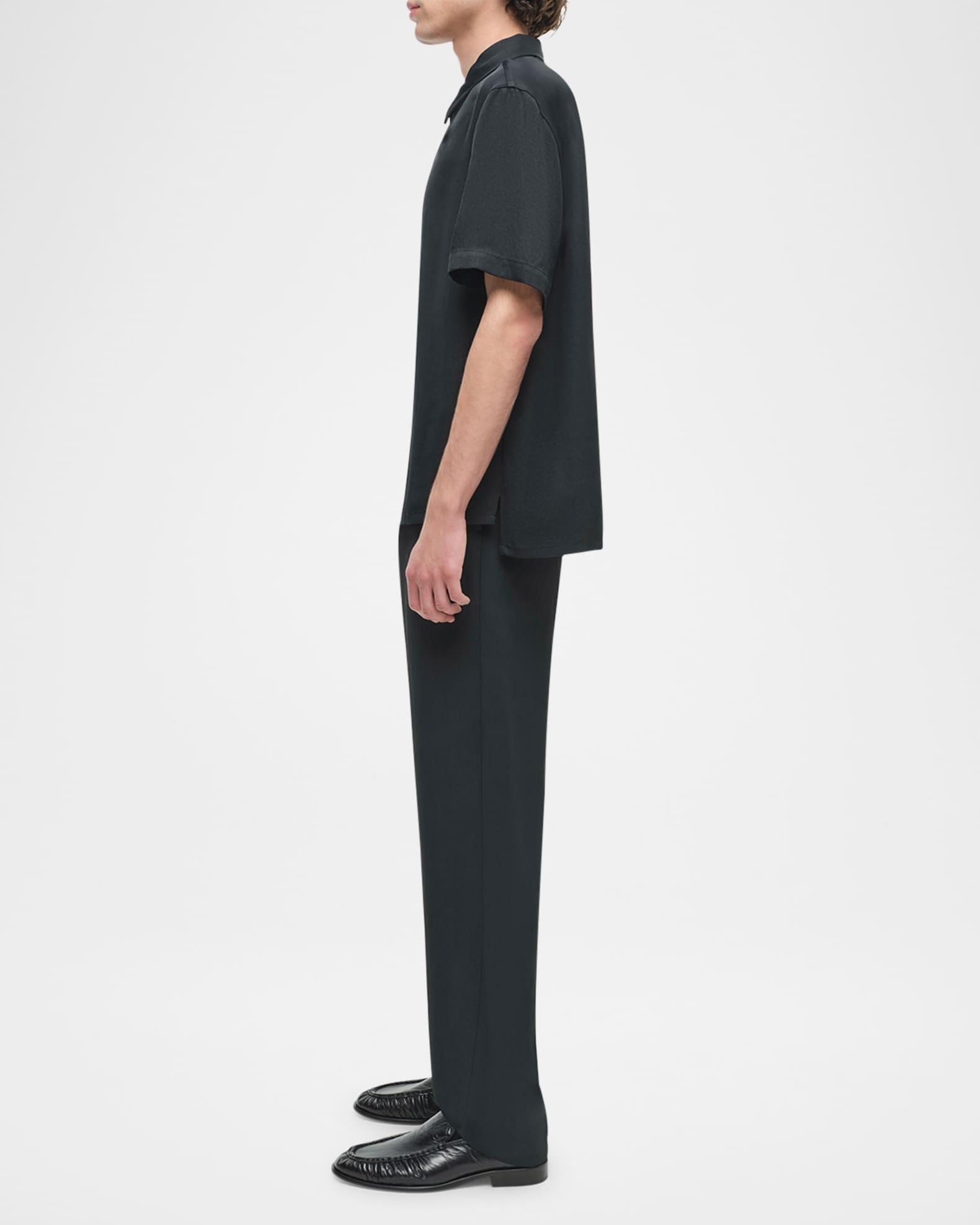 Men's Ethan Quarter-Zip Polo Shirt Product Image