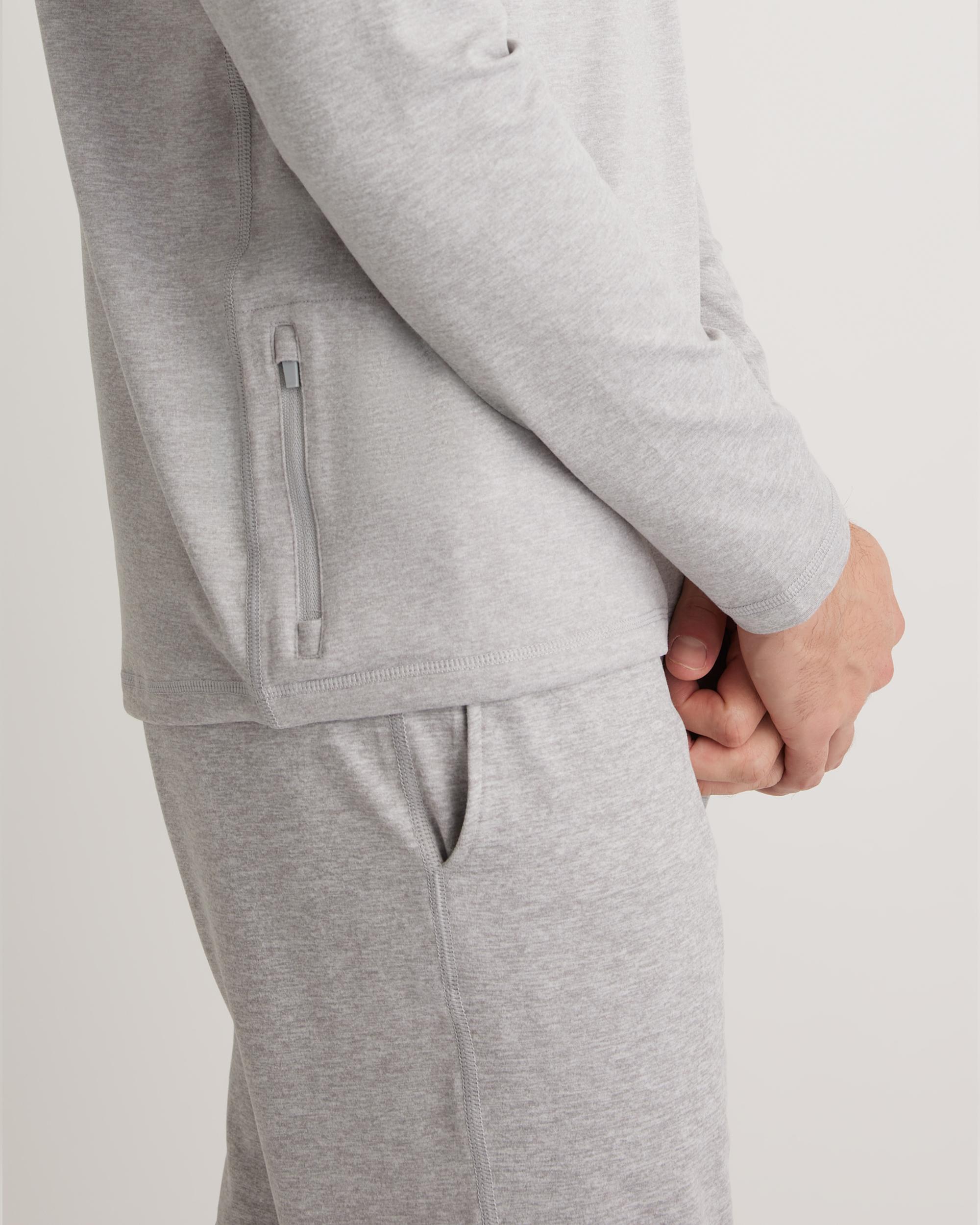 Quince | Men's Flowknit Performance Half-Zip Recycled Polyester Product Image