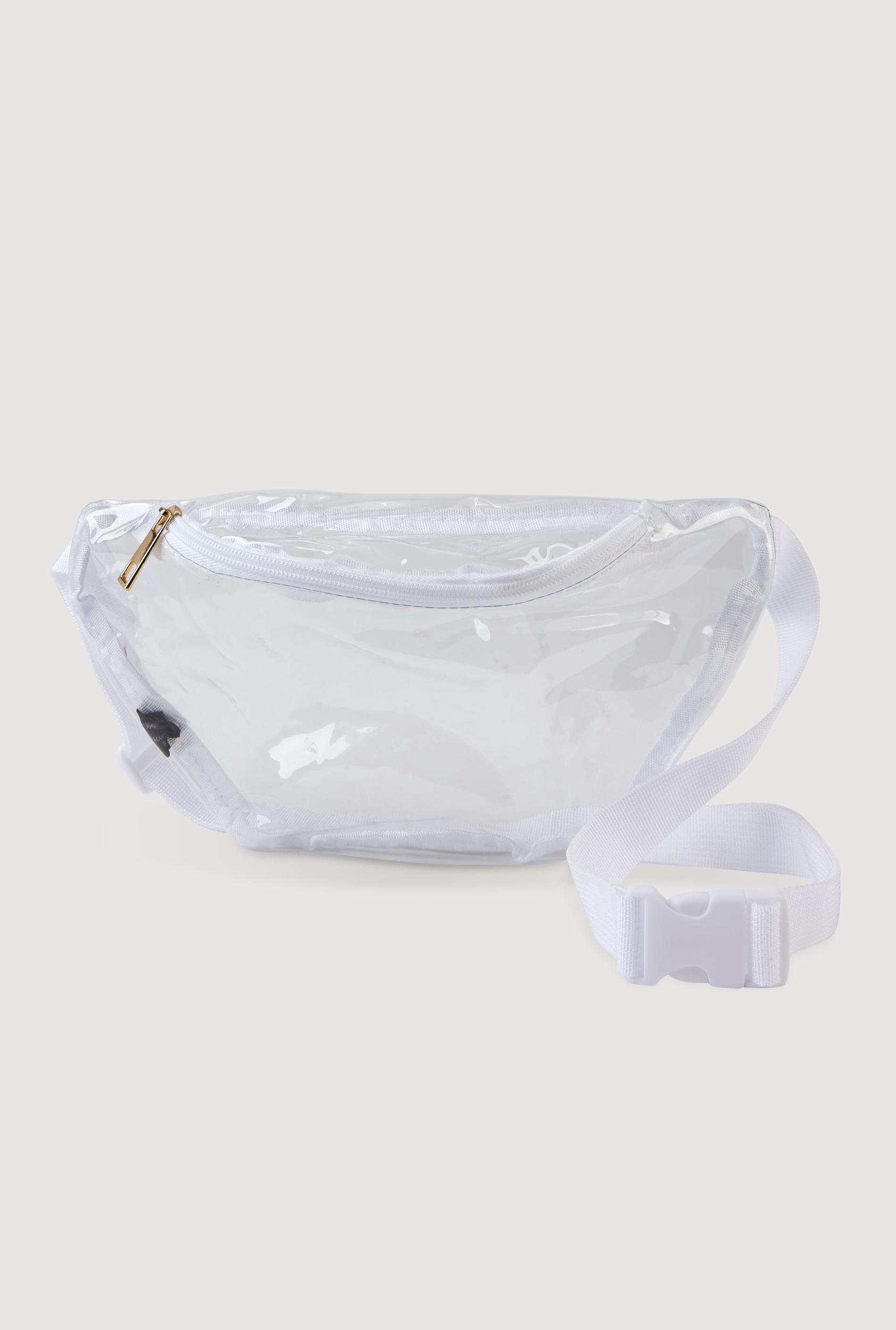 Contrast Trim Clear Fanny Pack Unisex Product Image