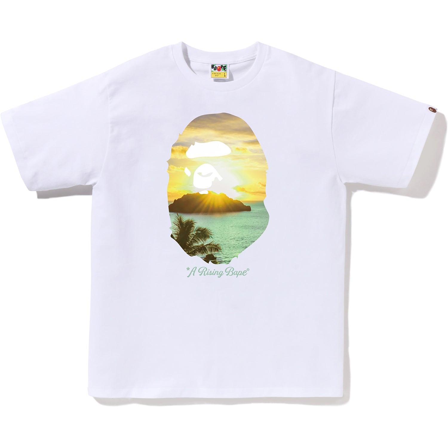 A RISING BAPE PHOTO TEE MENS Male Product Image