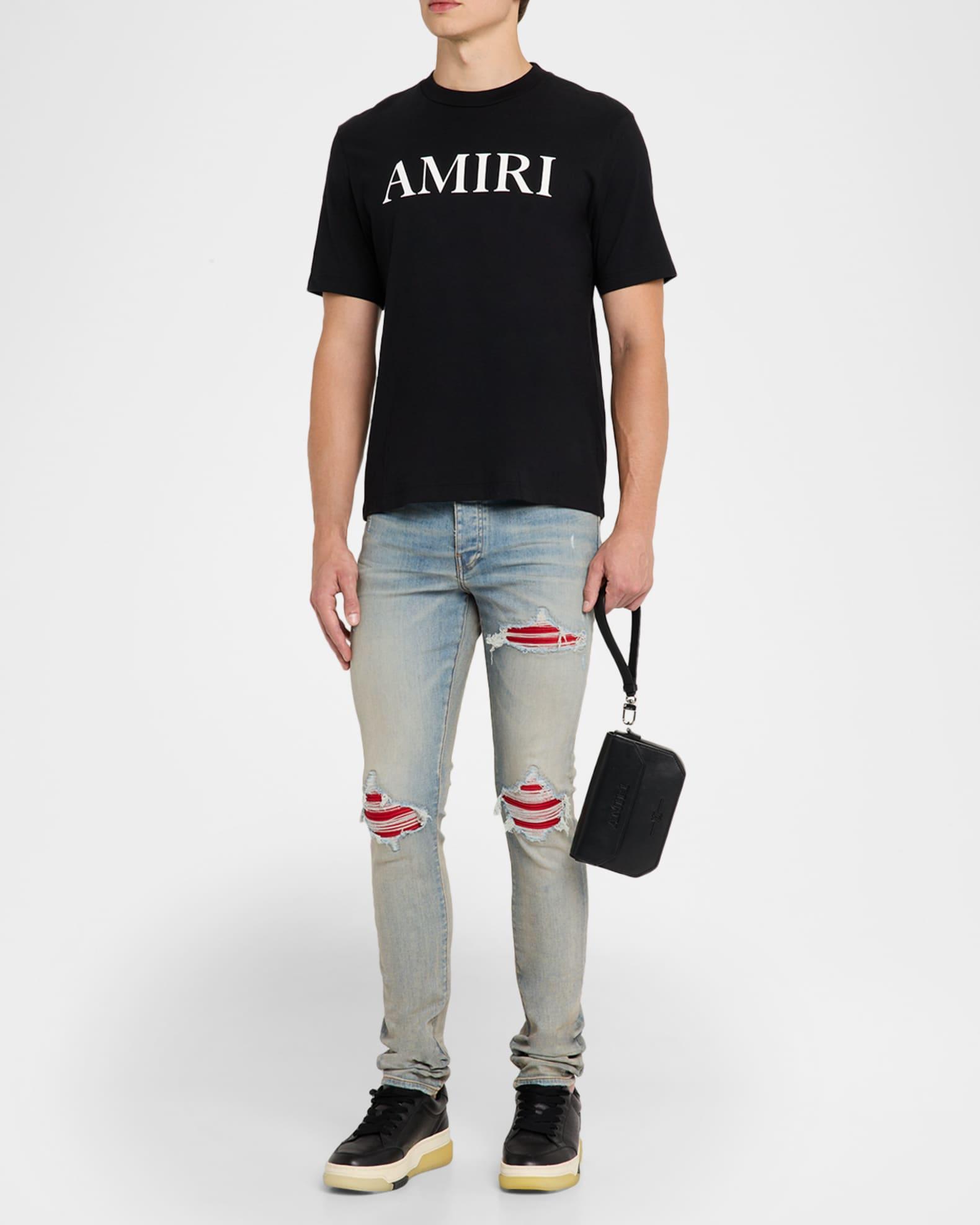 Men's MX1 Distressed Skinny Jeans Product Image