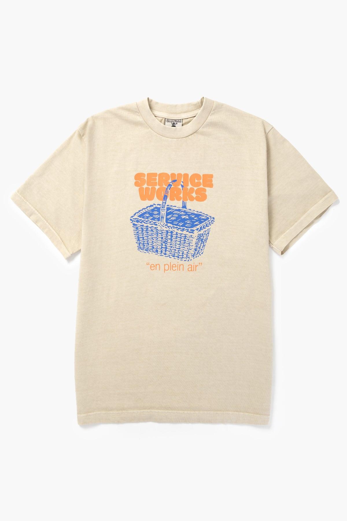 Service Works - En Plein Air Tee - Stone Product Image