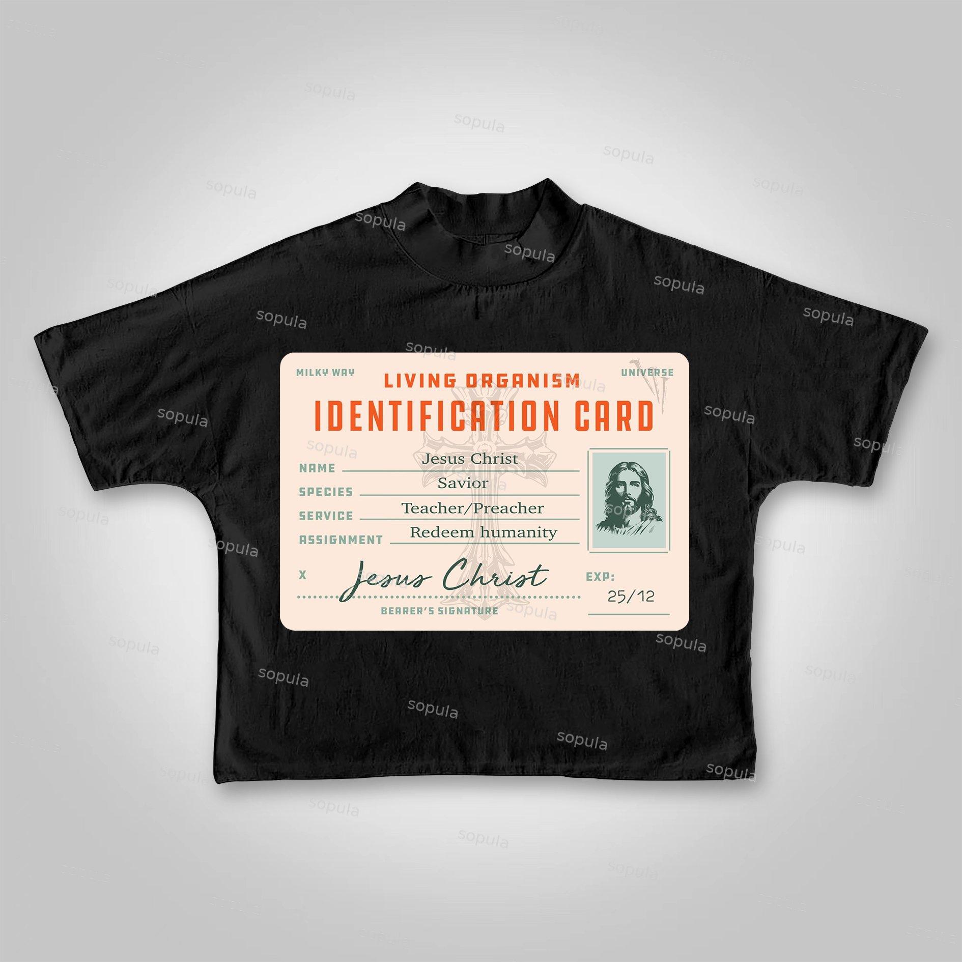 Sopula Don't Keep Jesus To Yourself Jesus Passport Graphic Cropped T-shirts Product Image