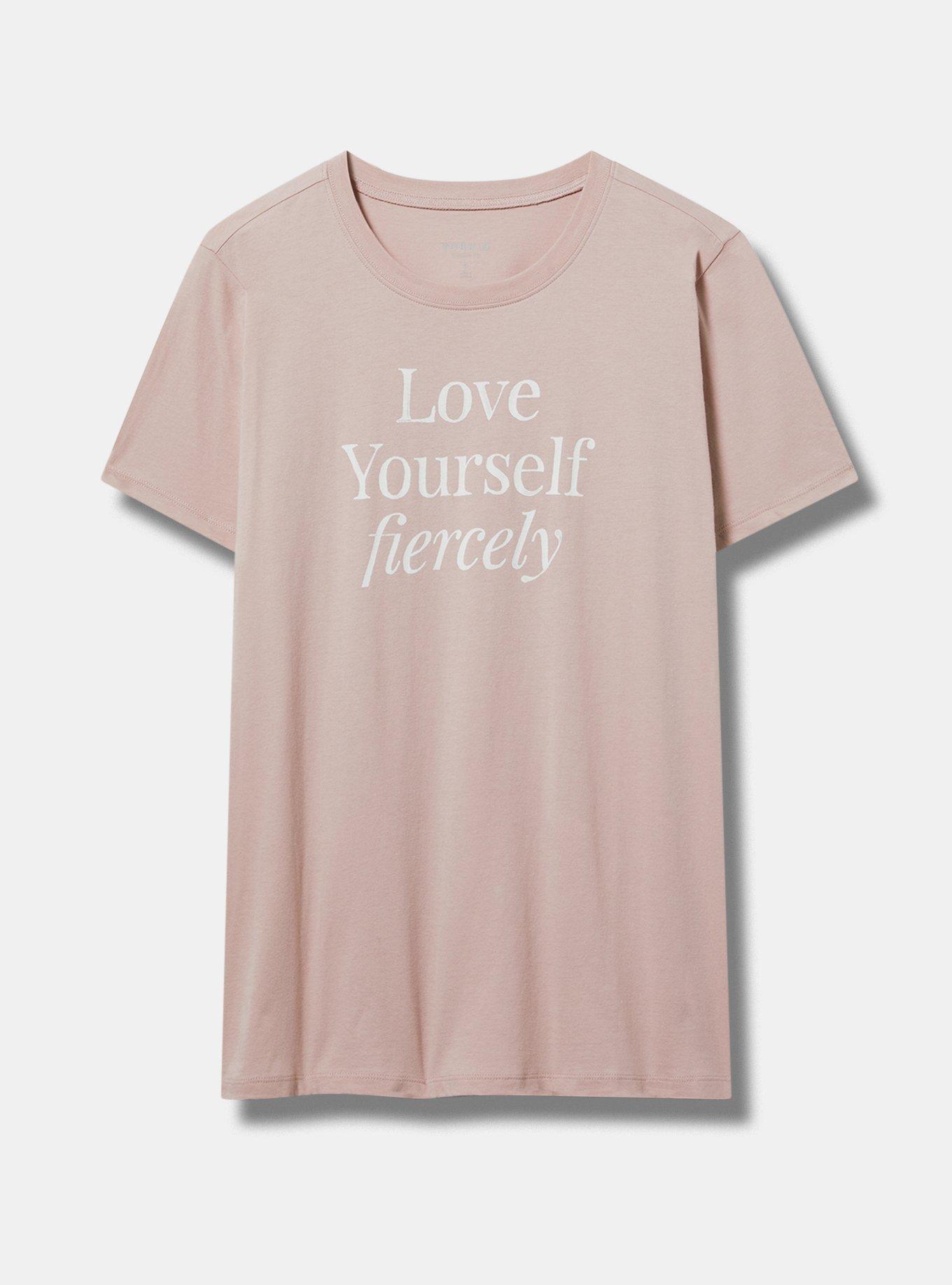 Love Yourself Classic Heritage Jersey Crew Tee Product Image