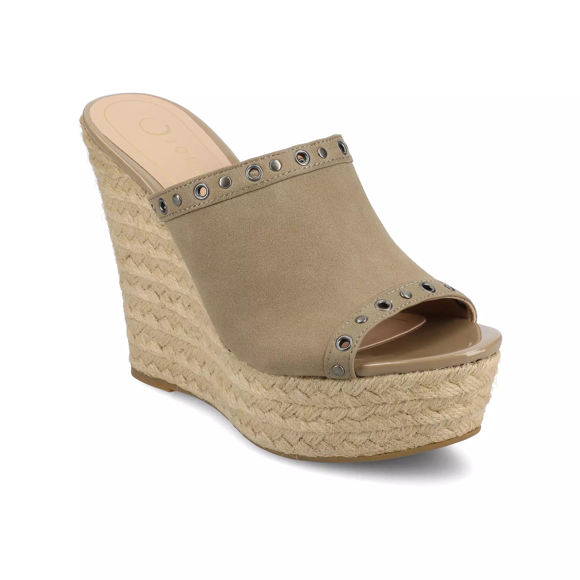 Journee Collection Womens Yari Wedge Sandal Product Image