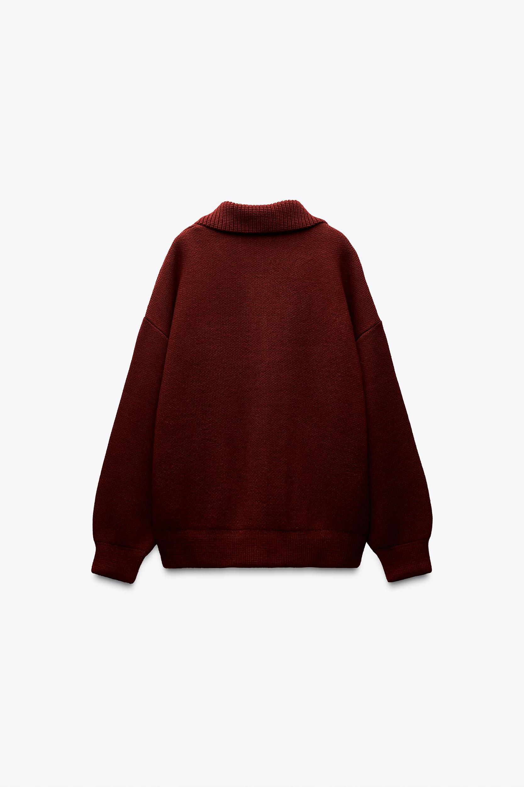 OVERSIZED KNIT JACKET Product Image