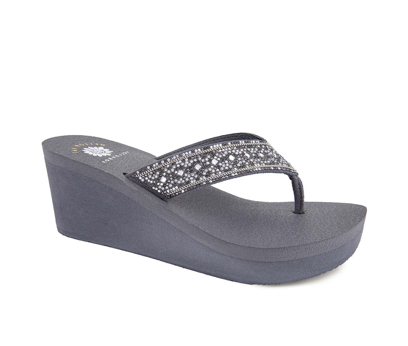 Women's Yellow Box Waneta Wedge Flip-Flops Product Image