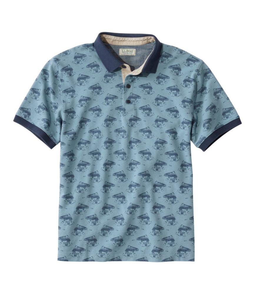 Men's Casco Bay Rugged Polo, Short-Sleeve, Print Product Image