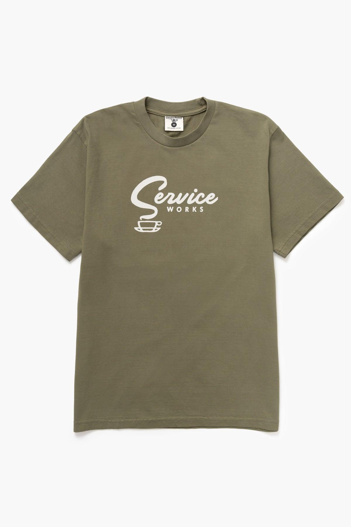 Service Works - Service Logo Tee - Olive Product Image