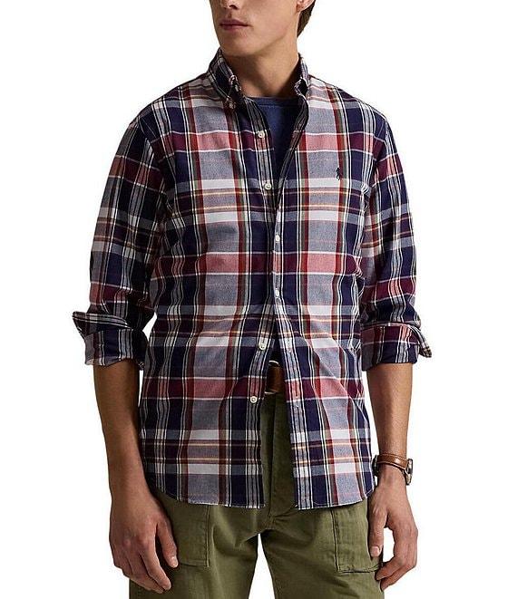 Polo Ralph Lauren Classic Fit Performance Stretch Long Sleeve Woven Shirt Product Image