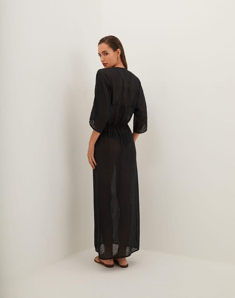 Allie Long Cover Up - Black Product Image