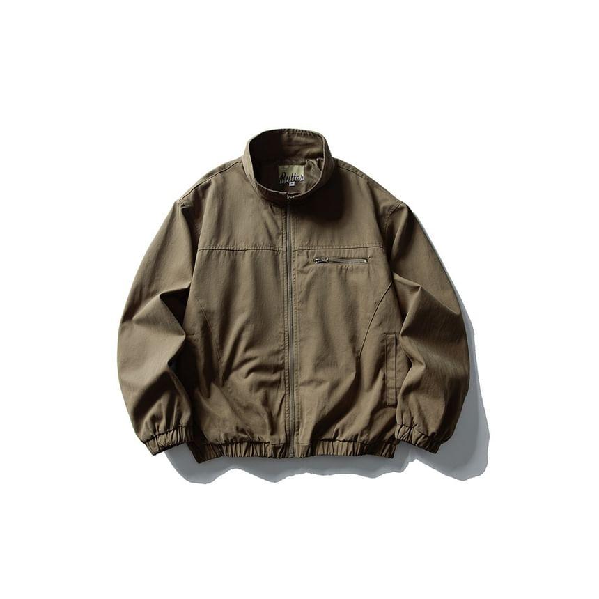 Stand-Collar Overfit Jacket Product Image