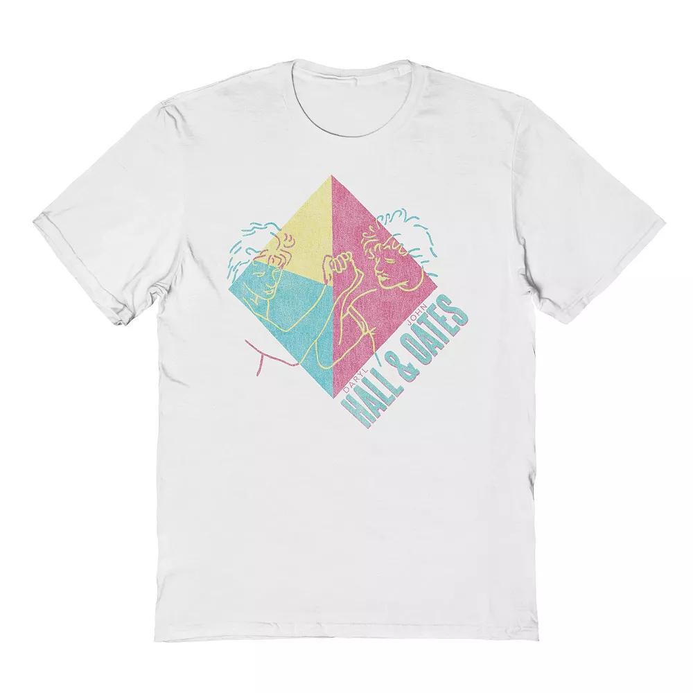 Mens Neon Hall & Oates Graphic Tee Product Image