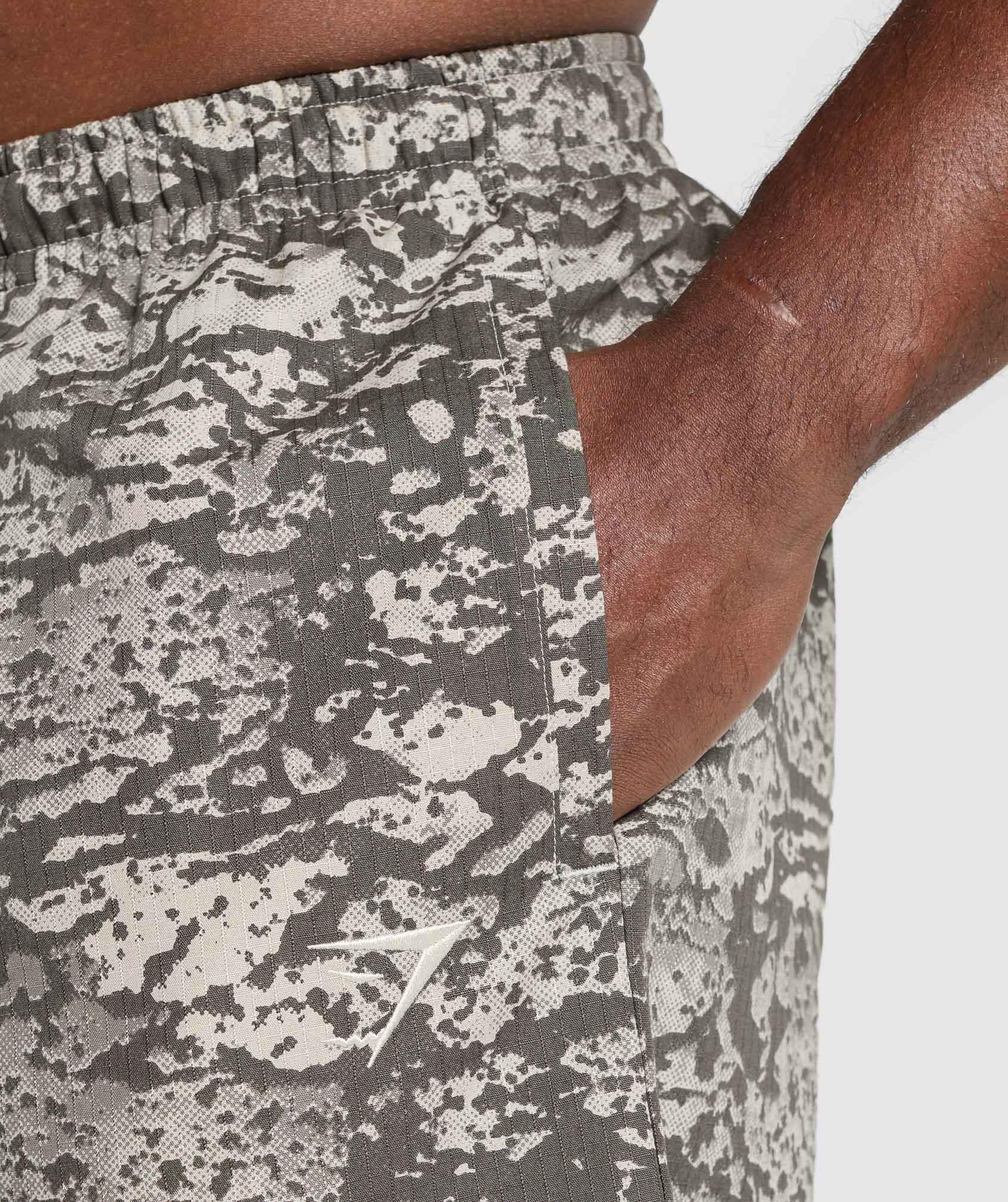 Gymshark Ripstop Pumper Pants - Pebble Grey Male Product Image