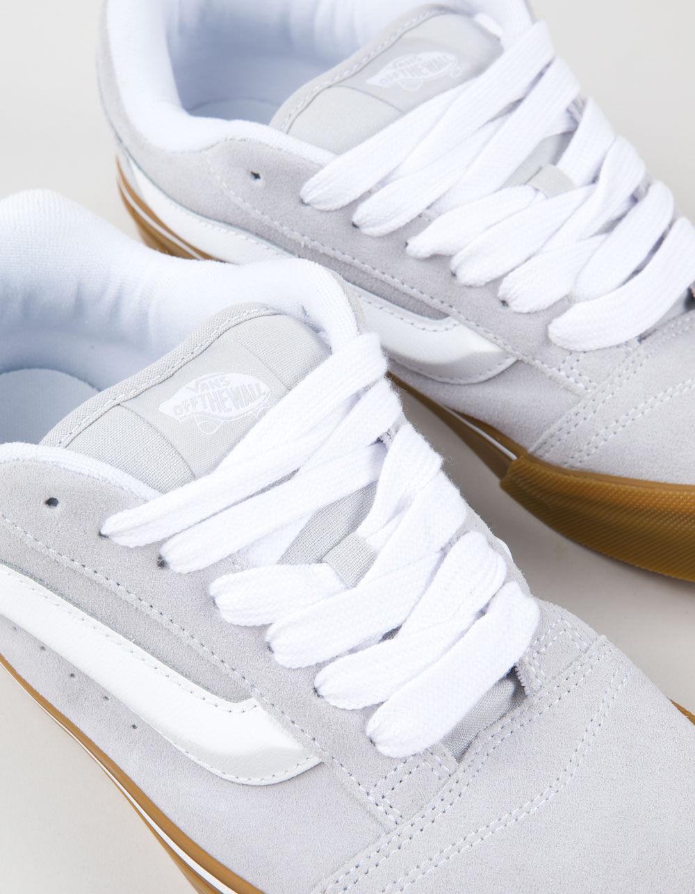 VANS Knu Skool Shoes - BLK/GRY Product Image