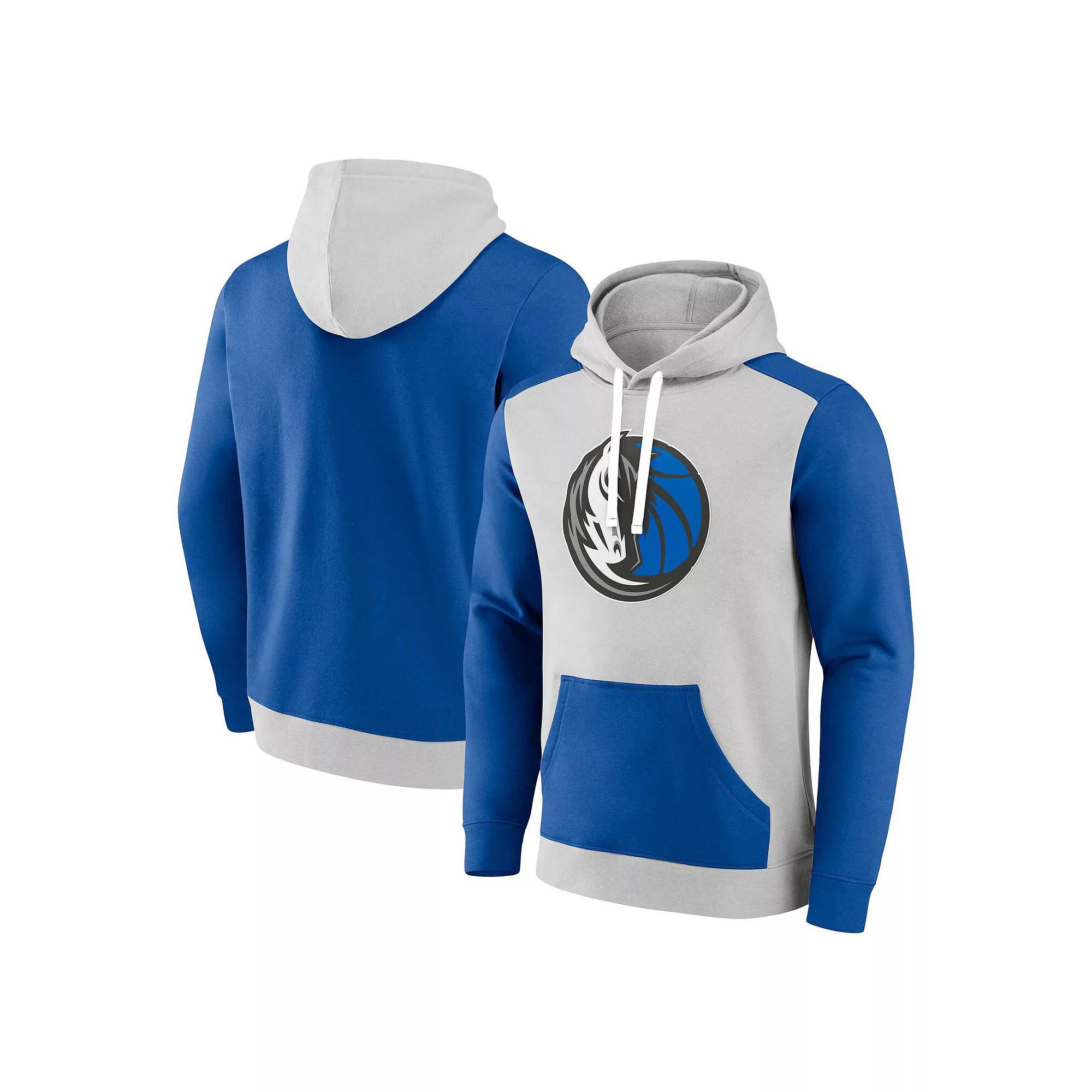 Men's Fanatics Branded Gray/Red Washington Nationals Arctic Pullover Hoodie, Size: Medium, Grey Product Image