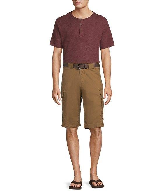 Roundtree & Yorke Classic Fit 13#double; Inseam Cargo Shorts Product Image
