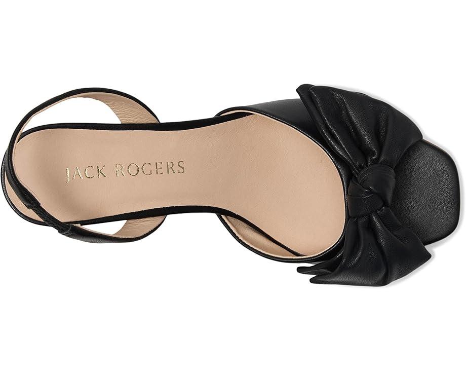 Lola Bow Sandal - Metallic Nappa Product Image