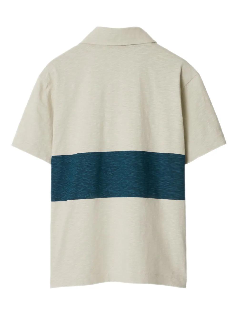 EKD striped polo shirt Product Image