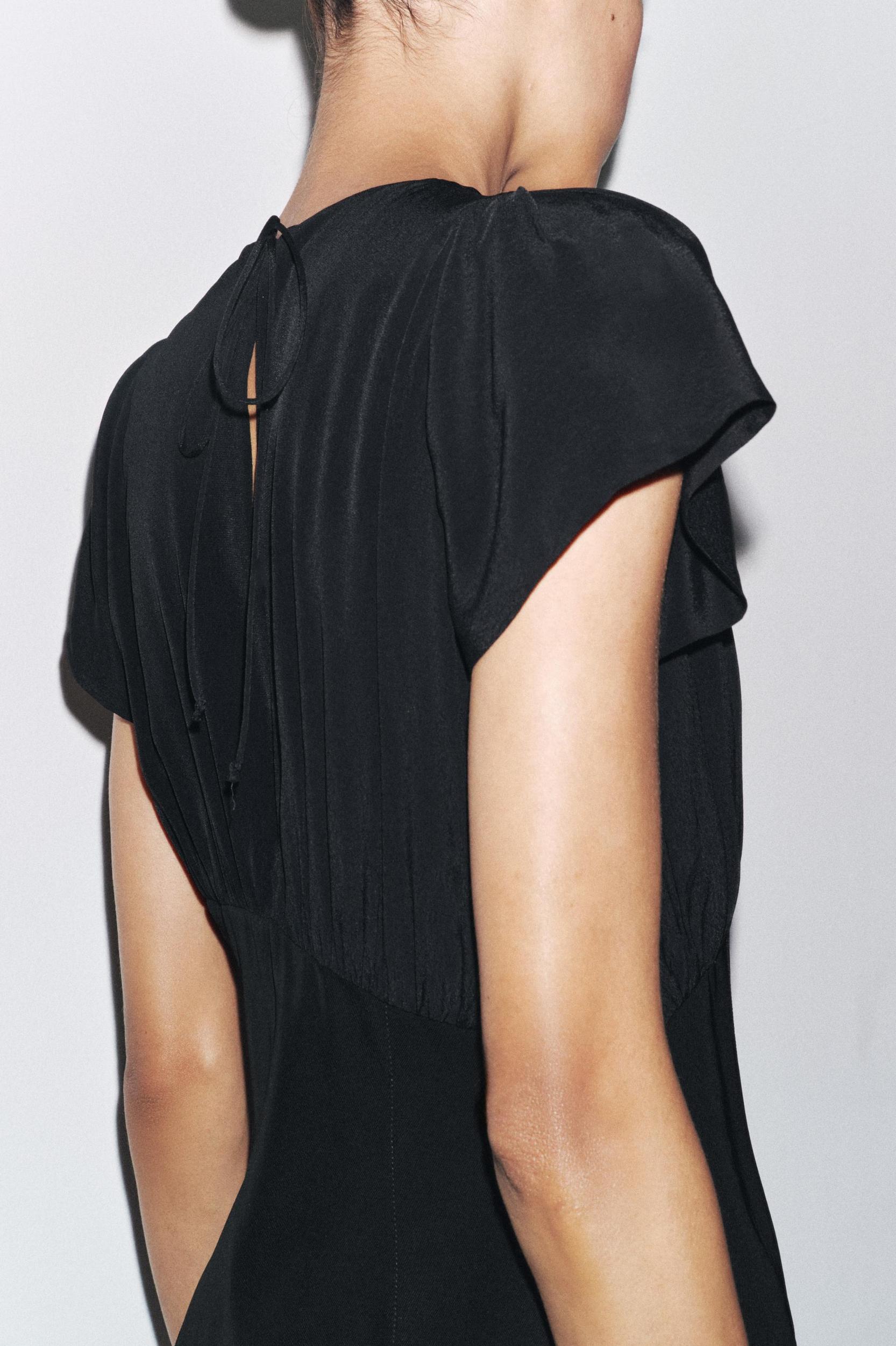 ZW COLLECTION COMBINATION SASH DRESS Product Image