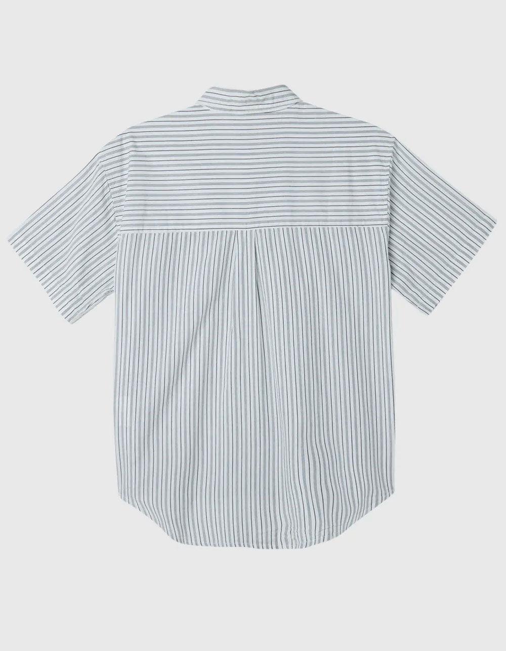 OBEY Bigwig Stellar Mens Button Up Shirt - BLK/MULTI Product Image