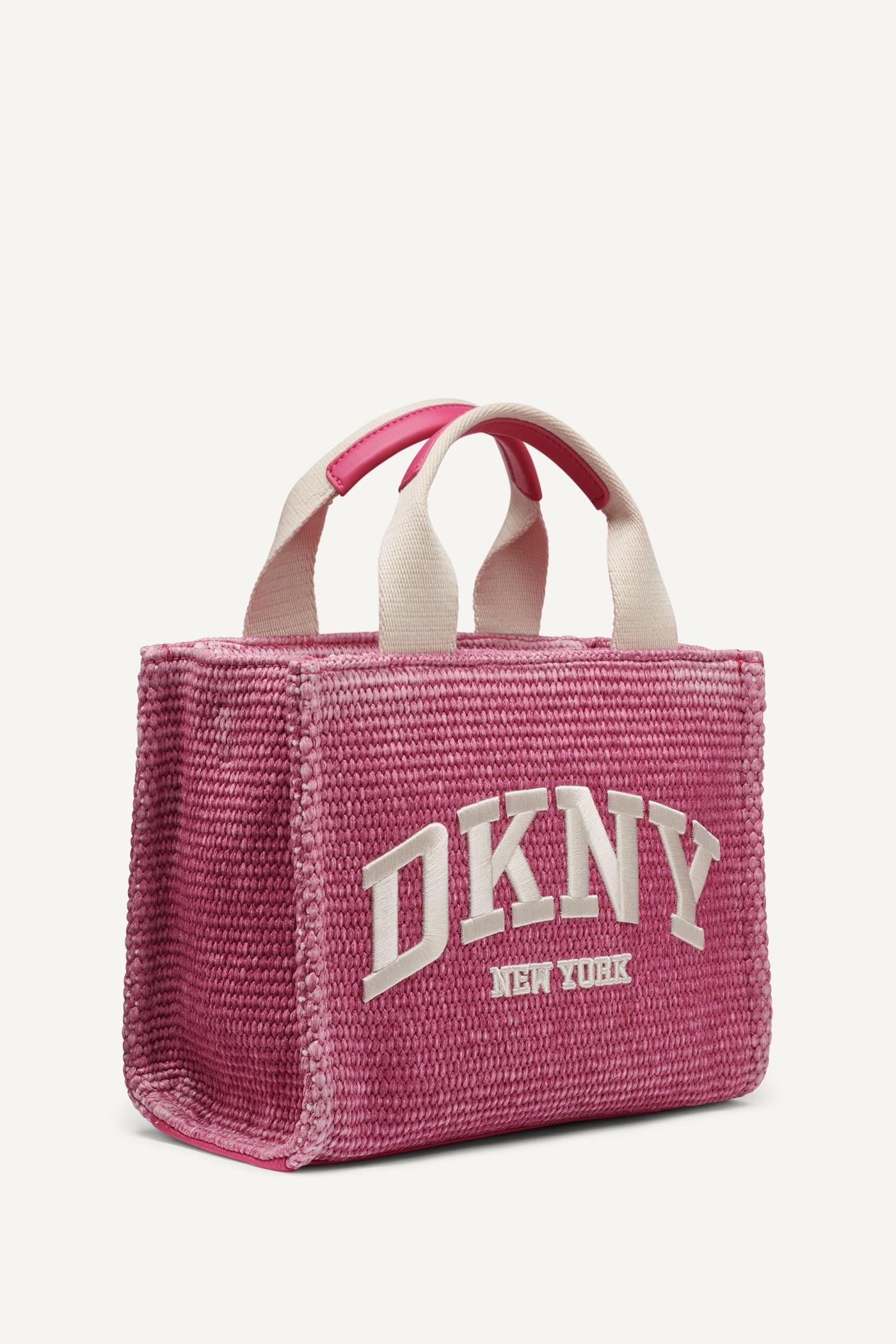 HADLEE SMALL STRAW LOGO TOTE Product Image