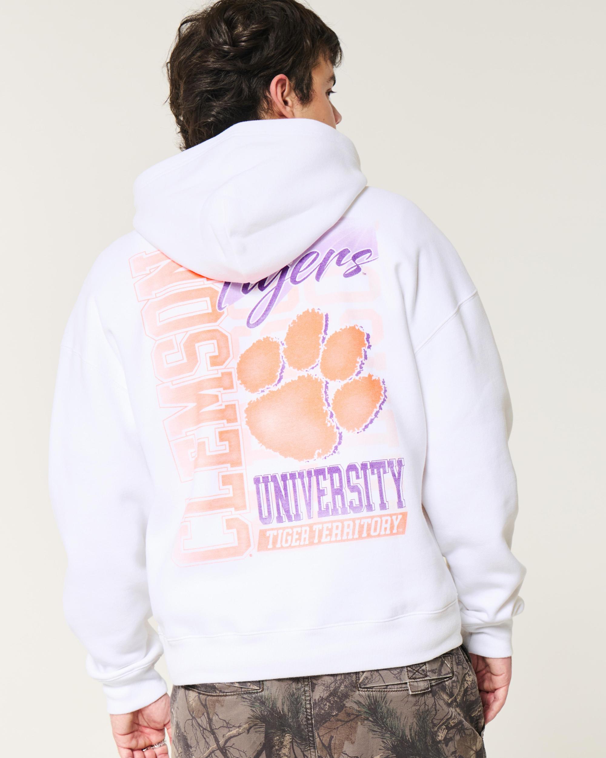 Boxy UConn Graphic Hoodie Product Image
