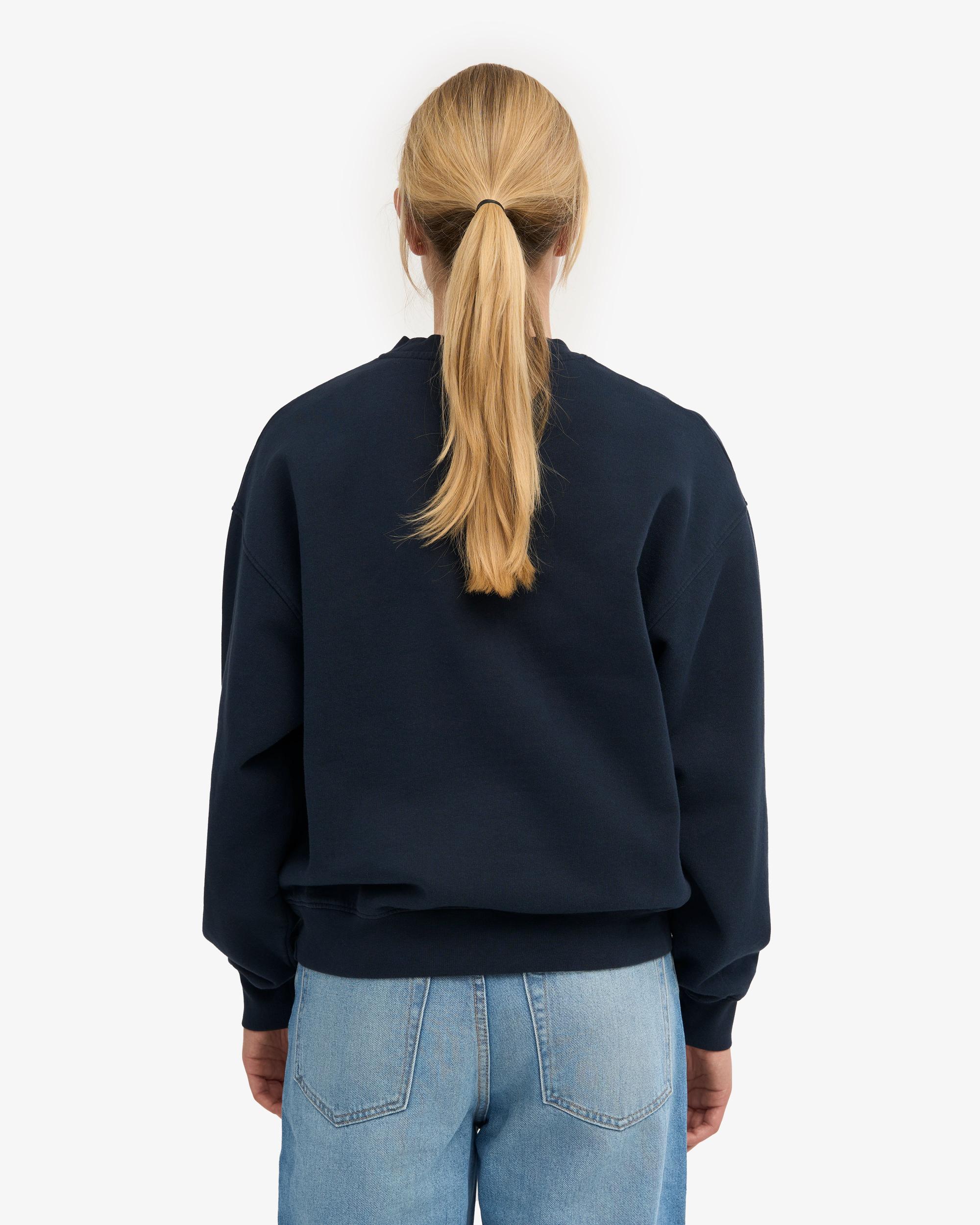 Organic Oversized Crew - Scarlet Red Product Image