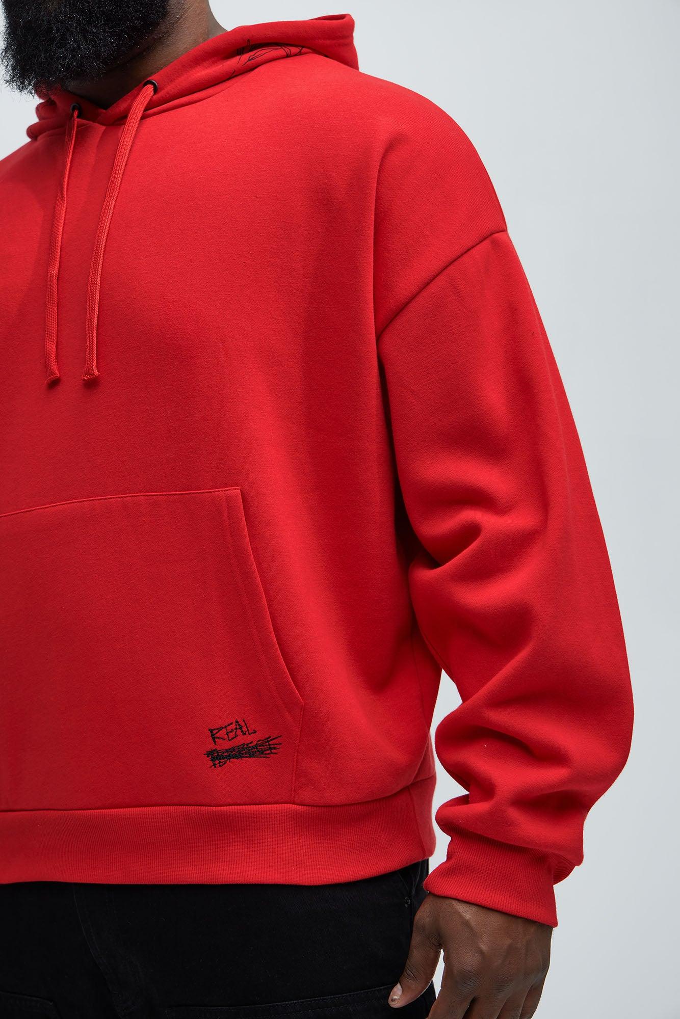Not Perfect Hoodie - Red Product Image