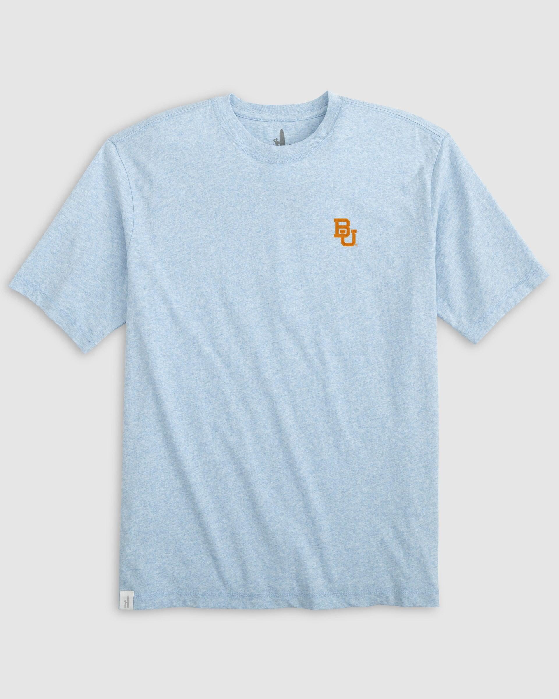 Arkansas Heathered Spencer Cotton T-Shirt Product Image