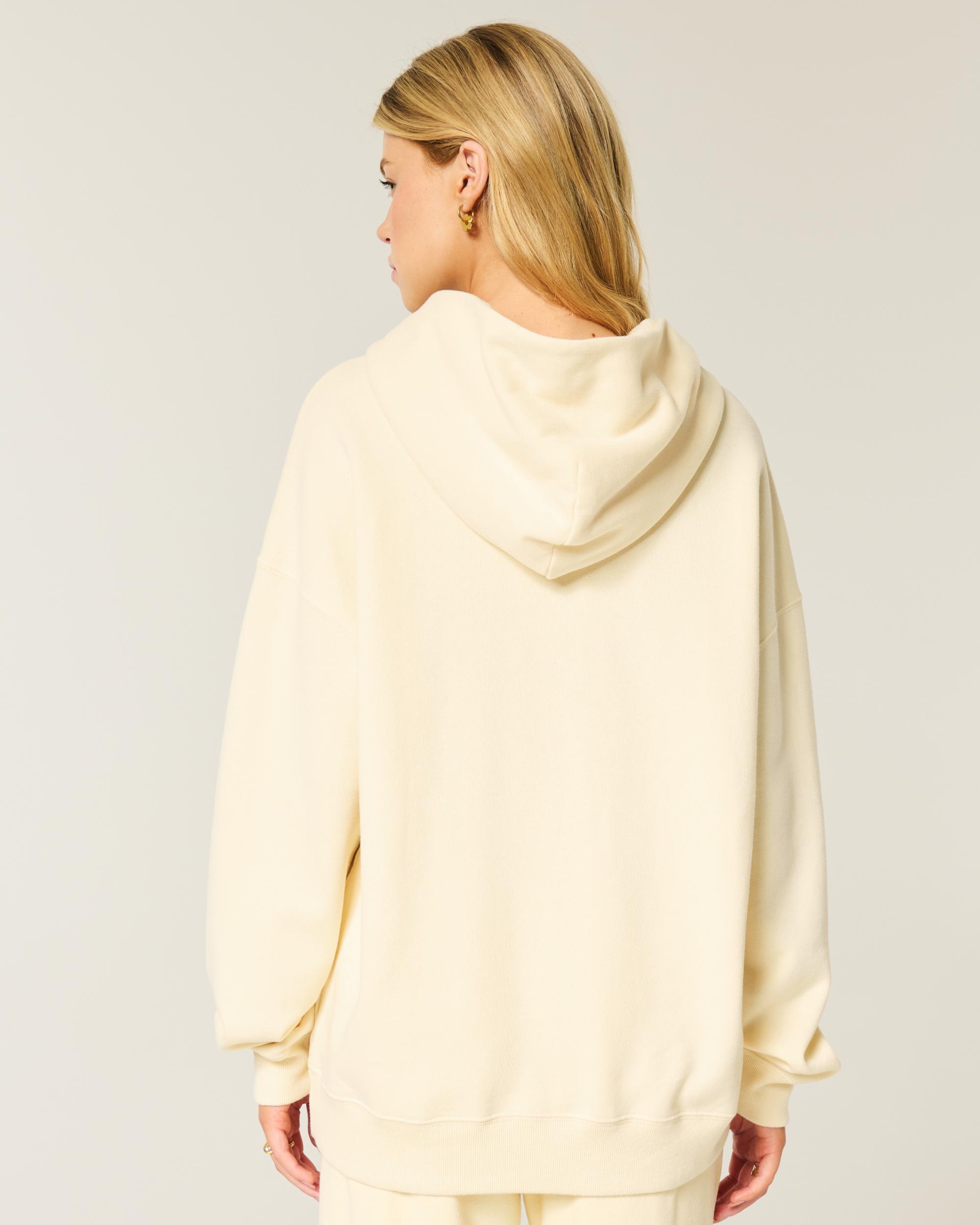 Hollister Feel Good Fleece Oversized Hoodie Product Image