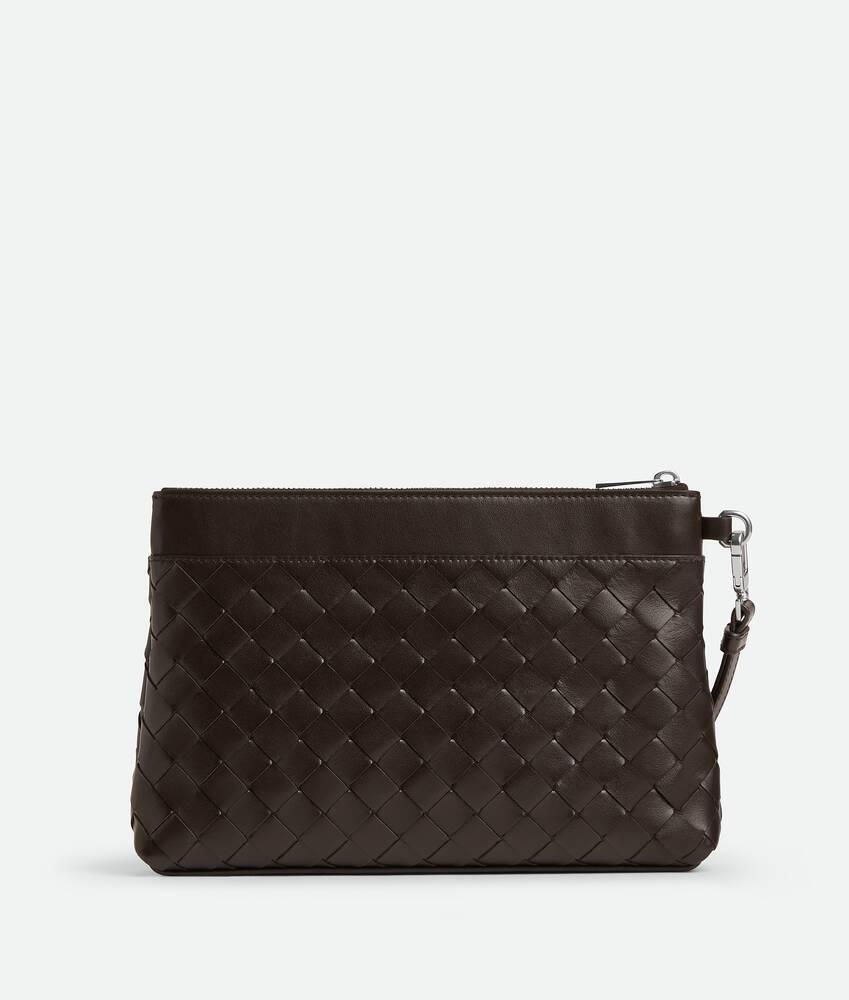 Men's Intrecciato Prism Pouch in Fondant Product Image