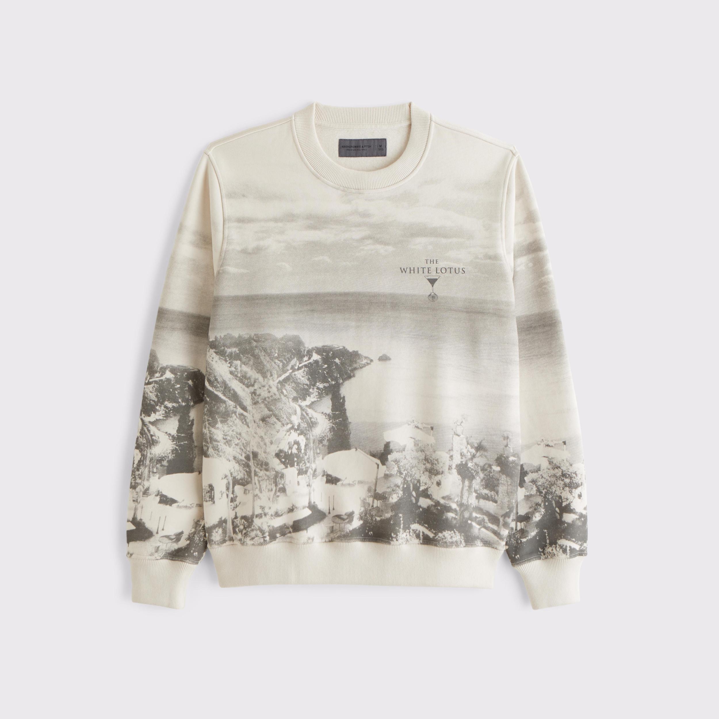 The White Lotus Graphic Crew Sweatshirt Product Image