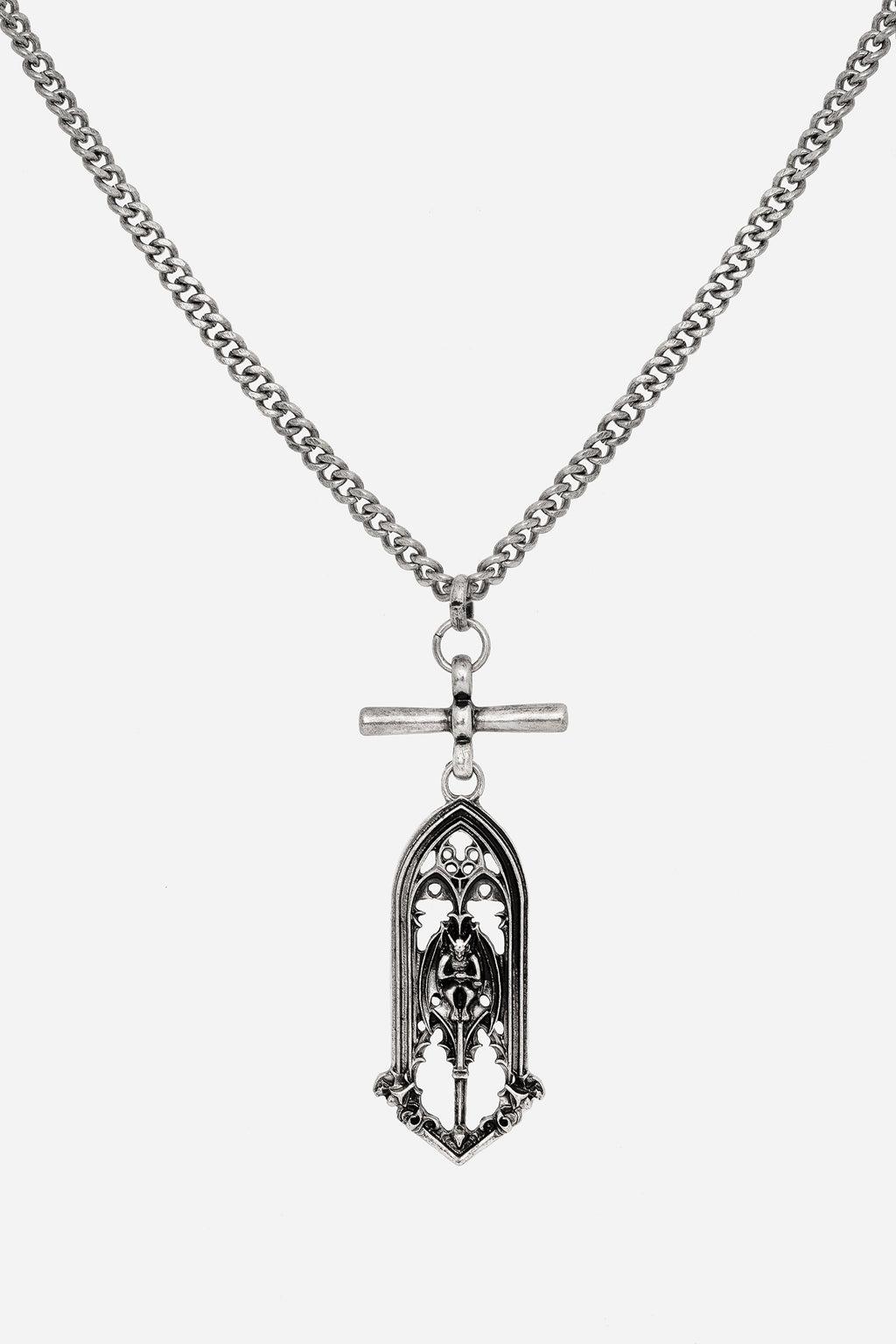 Gargoyle Gothic Pendant Necklace Product Image
