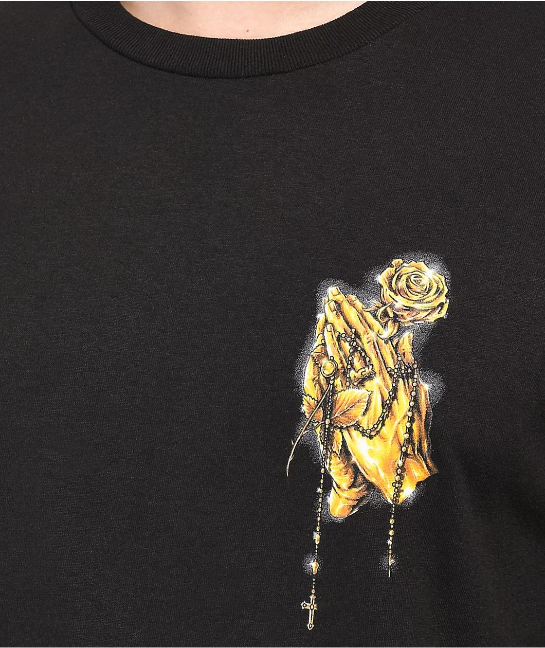 DGK Golden Blessings Black T-Shirt Product Image