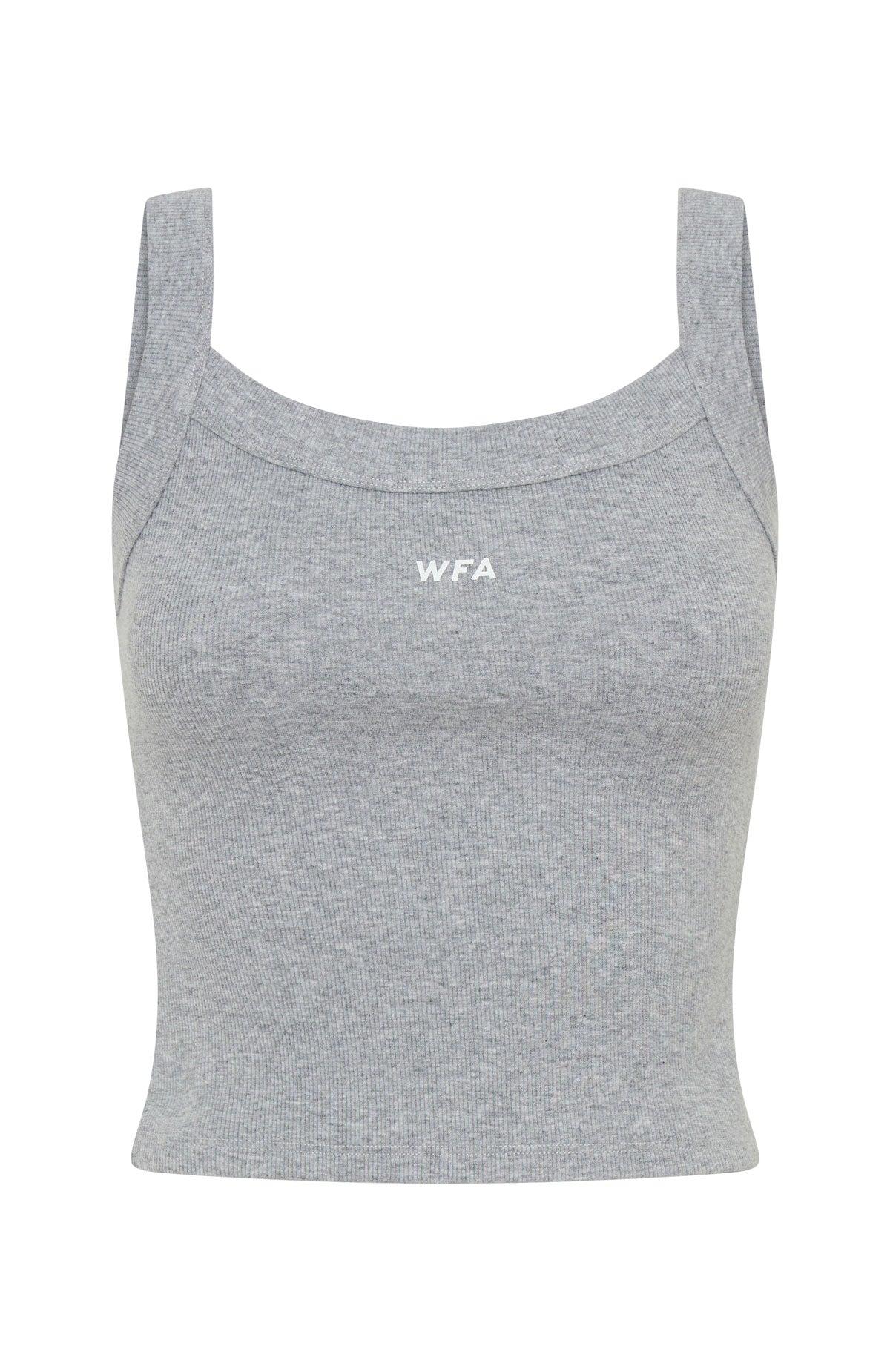 Maximum Rib Tank Grey Marle Product Image