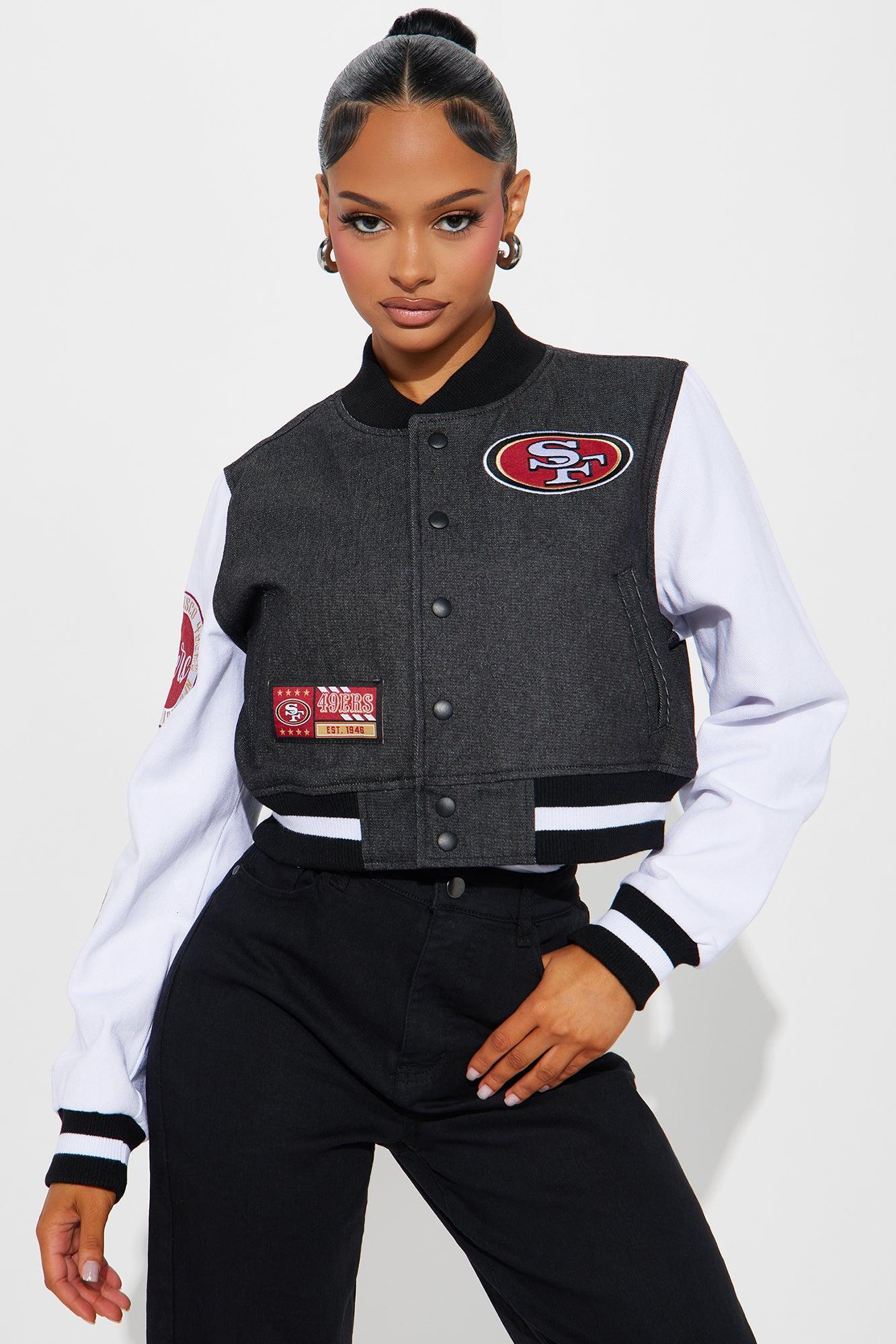 Niners Home Game Jacket - Black Wash Product Image
