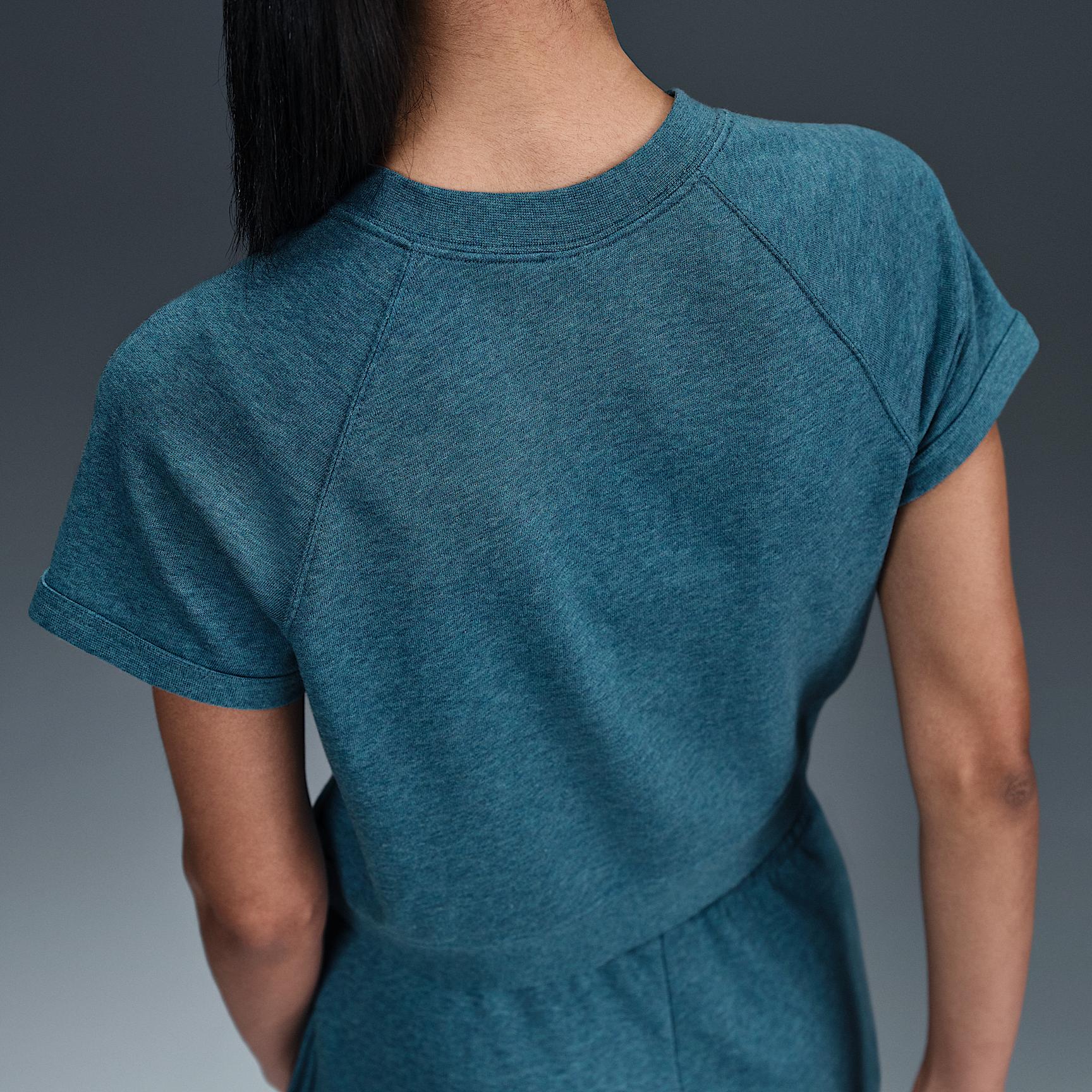 Nike Sportswear Chill Terry Women's Short-Sleeve French Terry Top Product Image