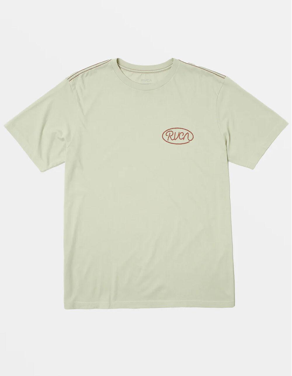 RVCA Lasso Mens Tee - LIGHT GRAY Product Image