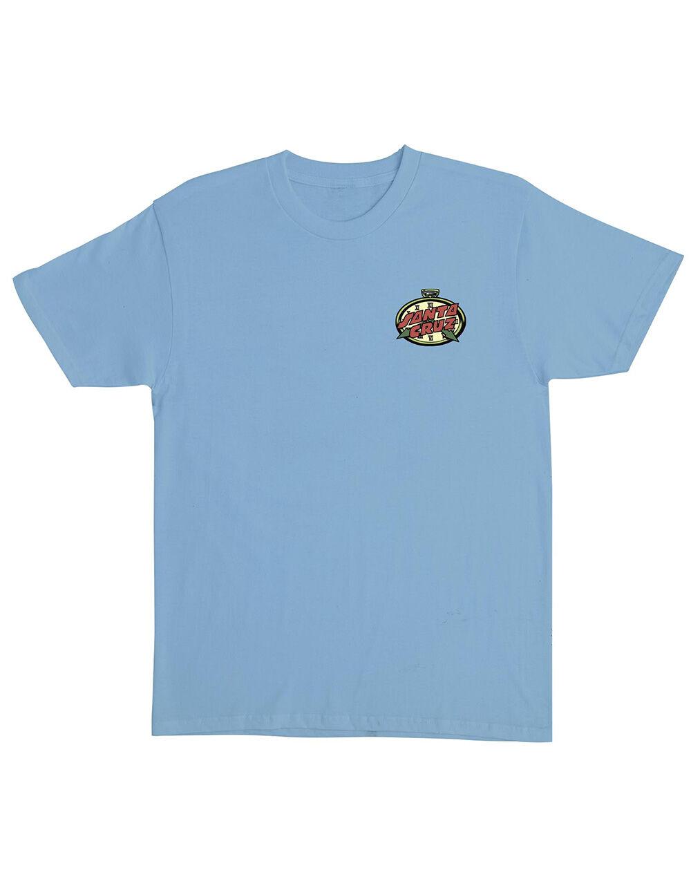 SANTA CRUZ Grabke All Around Mens Tee - LIGHT BLUE Product Image