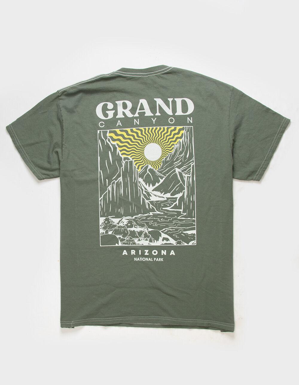RSQ Mens Grand Canyon National Park Tee - OLIVE Product Image