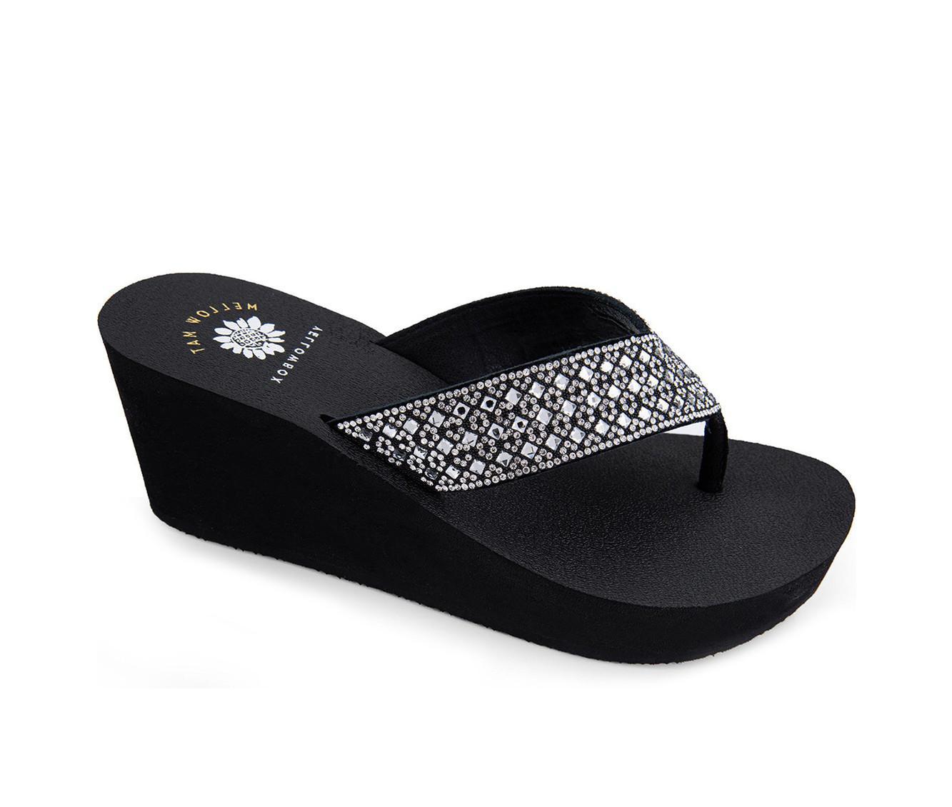 Women's Yellow Box Wyle Flip-Flops Product Image