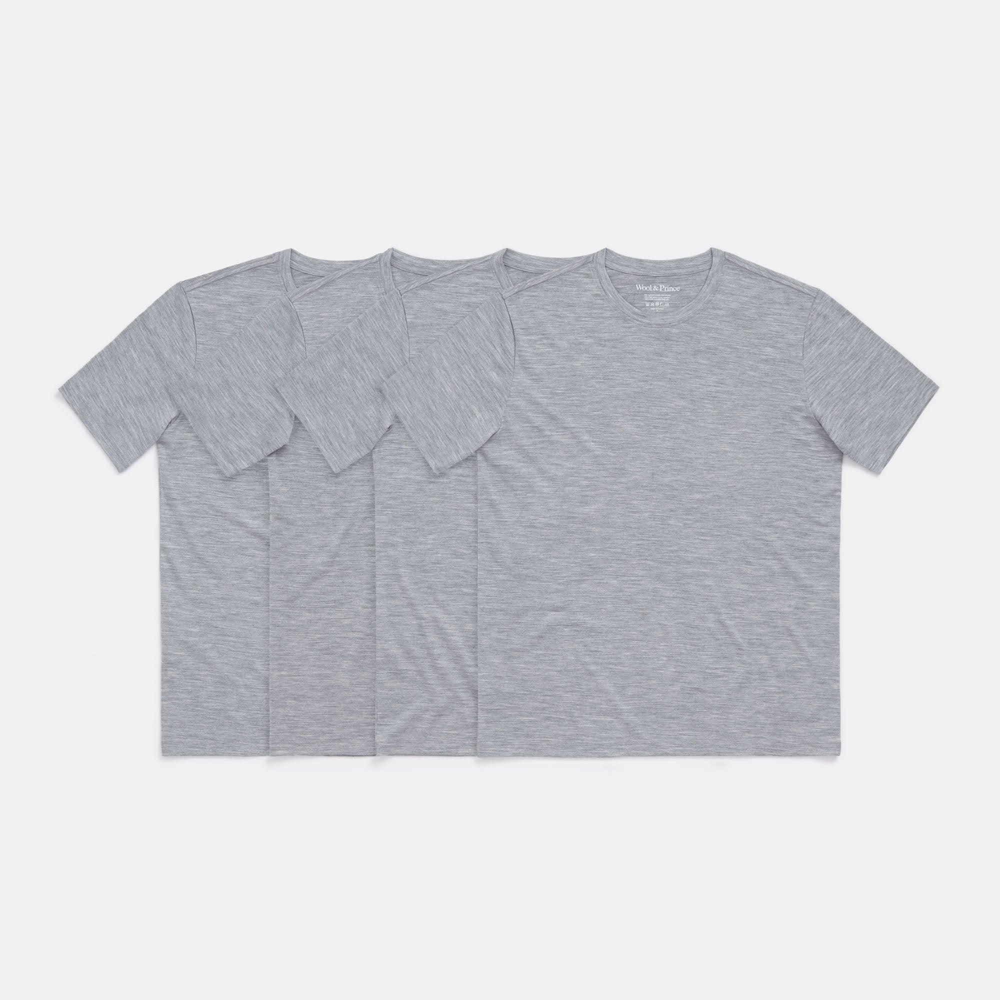 Merino Wool Crew Neck T-Shirt | Rustic Red Product Image