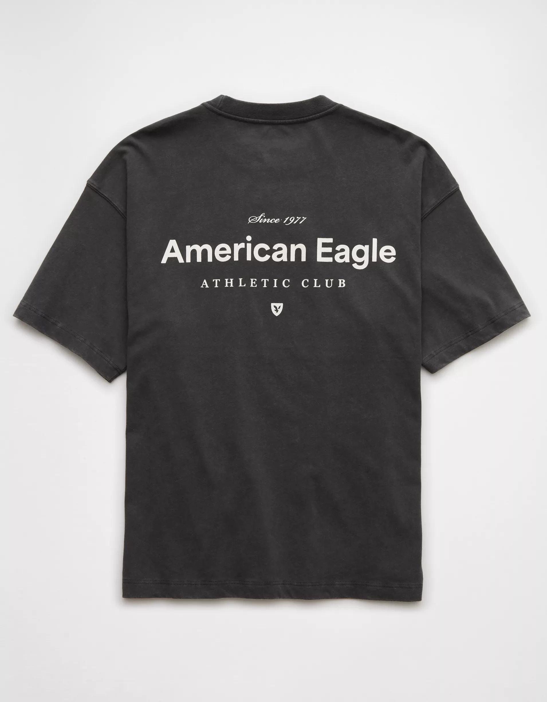 AE Boxy Logo Graphic T-Shirt Product Image