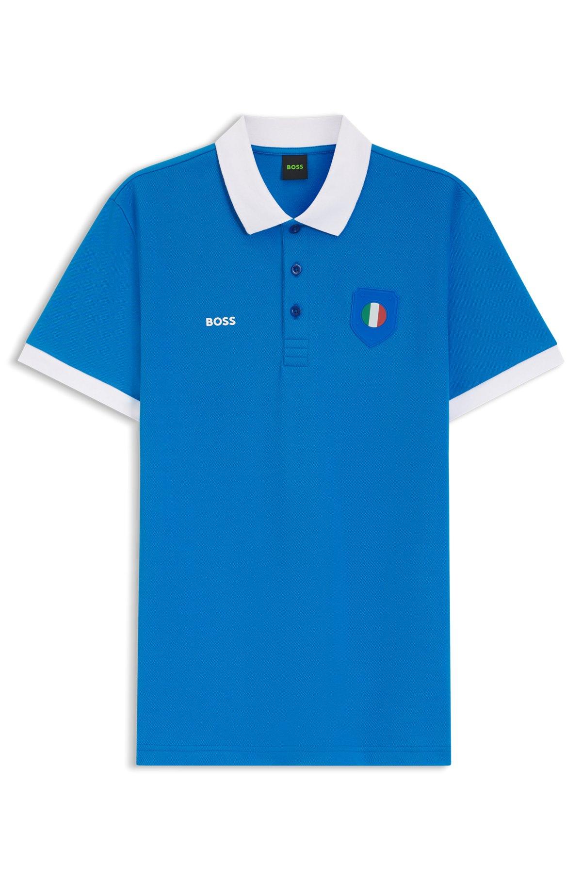 Paddy polo shirt with country flag Product Image