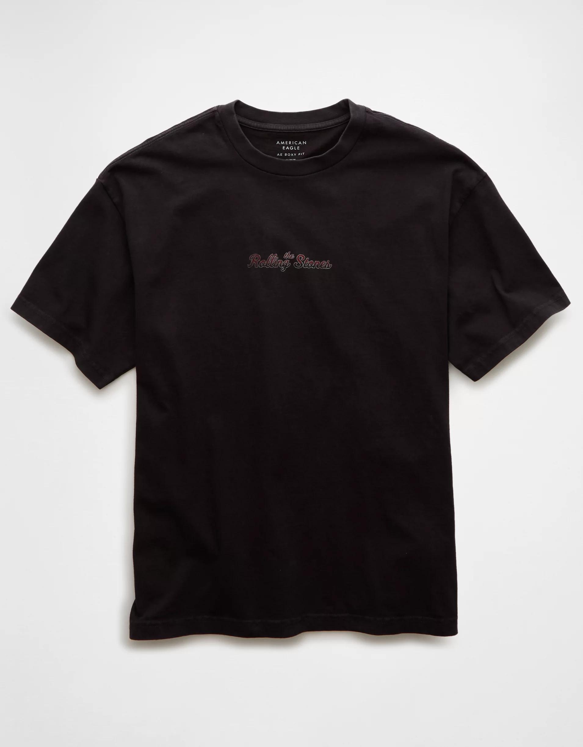 AE Boxy Rolling Stones Graphic T-Shirt Product Image