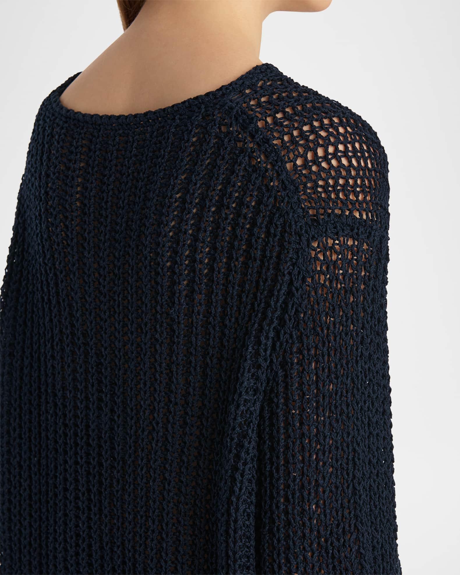 Elowen Cotton Open-Knit Sweater Product Image