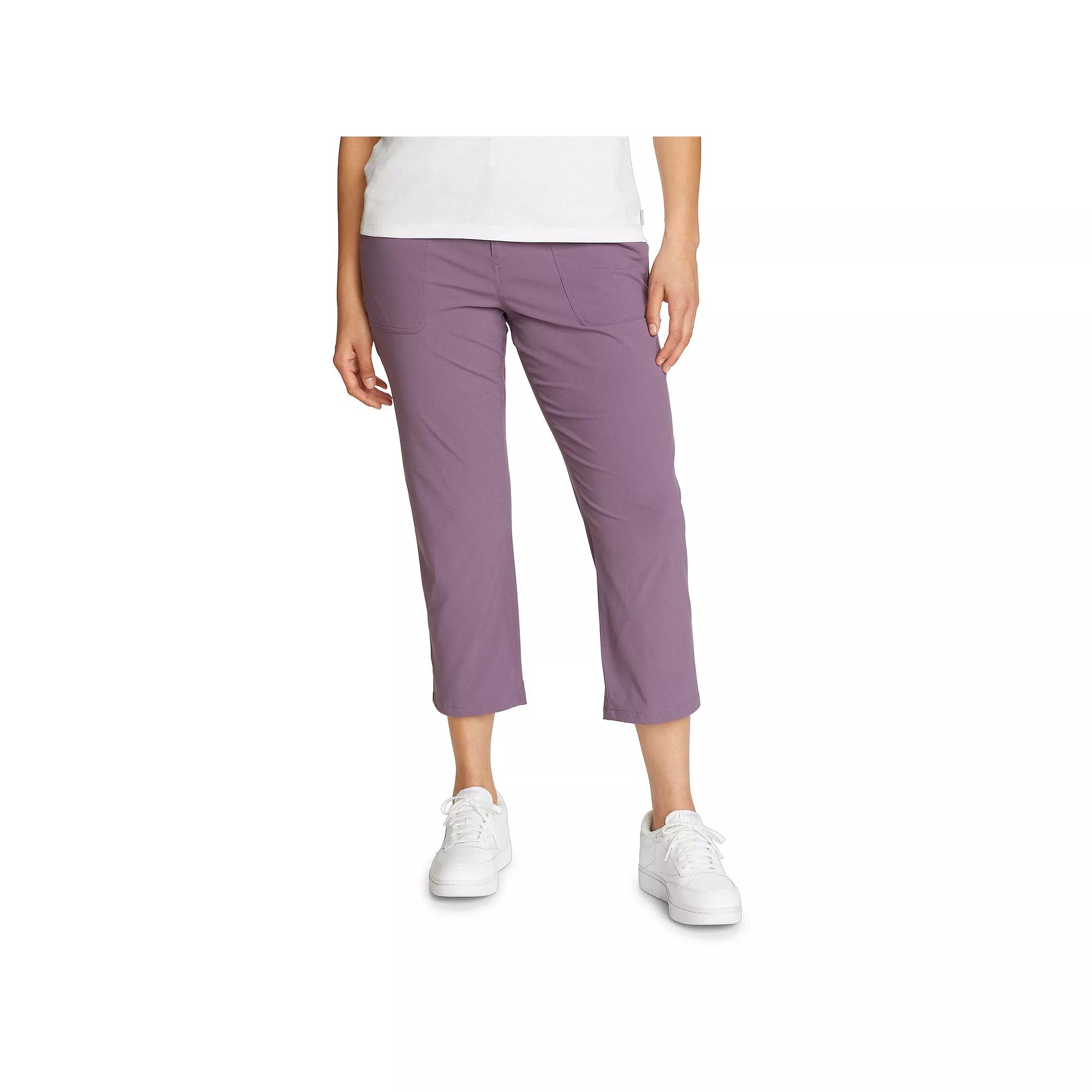 Women's Eddie Bauer Horizon High-Rise Crop Pants, Size: 2, Purple Product Image