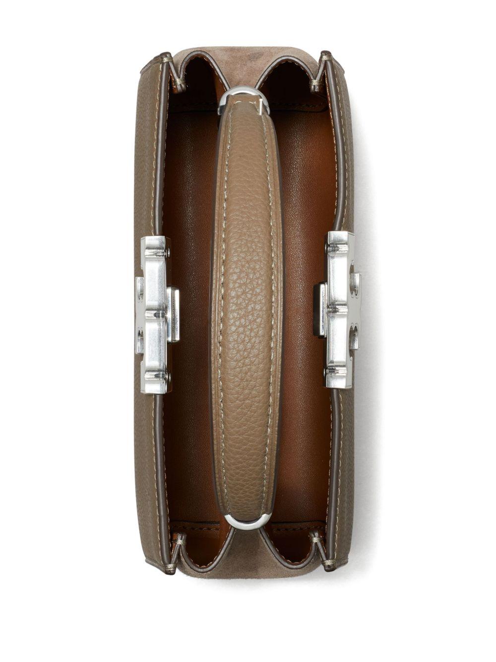 mini Eleanor leather satchel bag Product Image